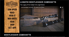 Desktop Screenshot of bootleggercams.com